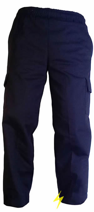 Pantalon chef negro