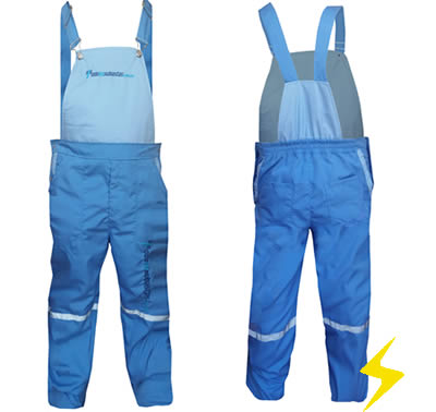 Overoles publicitarios con peto