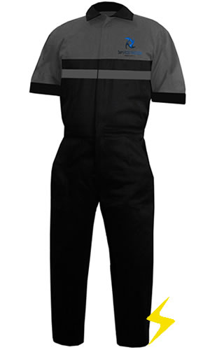 overoles bordados manga corta