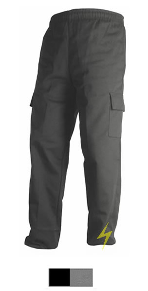 pantalón tipo cargo con resorte