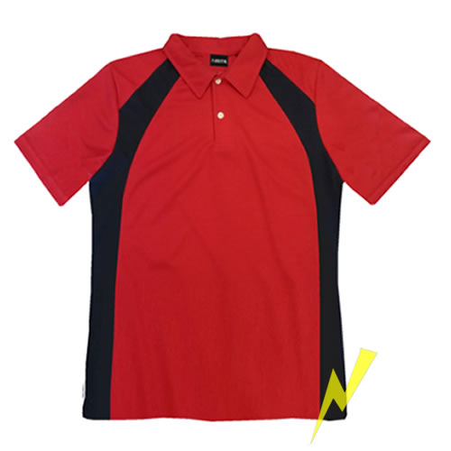 Playera polo de poliéster