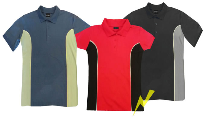 playera polo combinadas