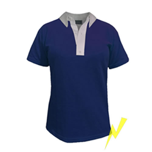 playeras polo con cuello gabardina