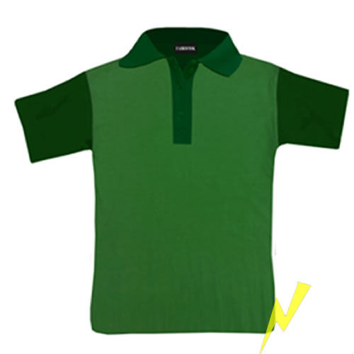 playeras polo con mangas de color