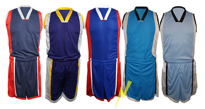 Uniformes de basquetbol varonil