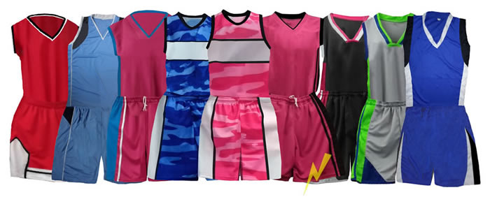 Uniformes de basquetbol femenil